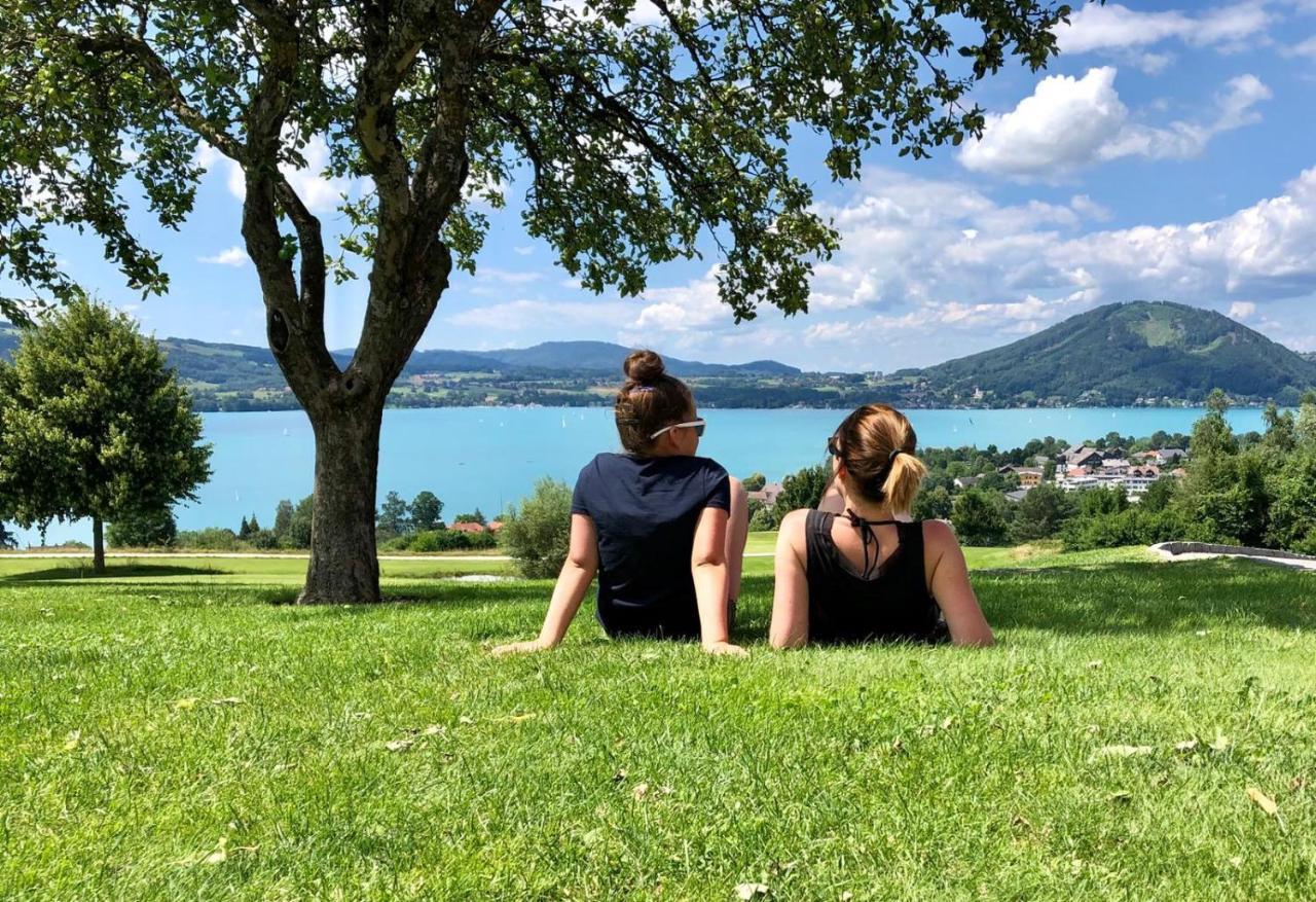 Ferienwohnungen Jodlbauerhof Weyregg Esterno foto